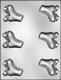 Roller Skates Chocolate Mold