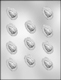 Praying Hands on Oval Chocolate Candy Mold
