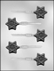 Star of David Sucker Chocolate Candy Mold