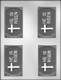 "HE IS RISEN" with Cross Business Card Candy Mold