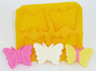 Butterfly Flexible Yellow Rubber Candy Mold