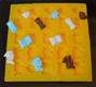 Graduation Flexible Yellow Rubber Candy Mold