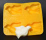 Dove Flexible Yellow Rubber Candy Mold