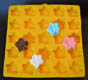 Apple Blossom Flexible Yellow Rubber Candy Mold