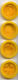 1st B-day Asst. Flexible Yellow Rubber Candy Mold