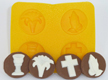 Communion/Confirmation Yellow Rubber Candy Mold