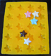 Stars Flexible Yellow Rubber Candy Mold