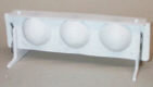 Candy Mold-Hard Plastic-3-D Large Ball Sucker