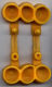 Marzipan 3-D Mold-Orange, Pear, Apple