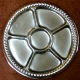Plastic Tray-Silver-16" Round
