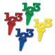 Picks- "123" Glitter