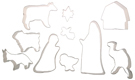 Cookie Cutter Set - Nativity