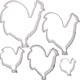 Cookie Cutter Set - Rooster