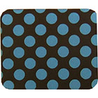 Chocolate Transfer - Blue Dots