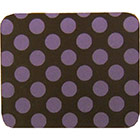 Chocolate Transfer - Purple Dots