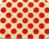 Chocolate Transfer - Red Dots
