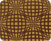Chocolate Transfer Sheet- Gold Elliptic