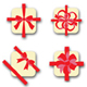 Chocolate Transfer Sheet - Gift Worthy Red