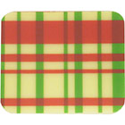 Chocolate Transfer-Red and Green Plaid
