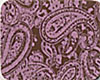 Chocolate Transfer- Paisley Pink