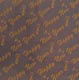 Chocolate Transfer- Happy New Year