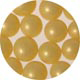 Sugar Pearls- Yellow  6MM