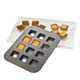 Lift and Serve Single Squares Tart Pan
