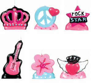 Candles - Rocker Princess