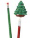 Pencils- Red and Green Glitter