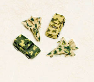 Tank and Jet Pullback Toys