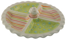 Appetizer Dish w/ Toothpick Holder