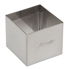 Cookie Cutter-Stainless Steel Square-2"