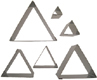 Cookie Cutter Set-6 pc. Triangle