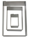 Cookie Cutter Set-3 pc. Stainless Steel Rectangle