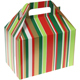 Gable Box- Christmas Stripe