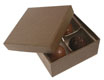 4 Piece Candy Box- Chocolate Brown