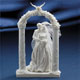 Wedding Cake Top-Porcelain Arch