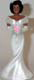 Bridesmaids African American-White Dress
