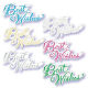 "Best Wishes" Script Plaque