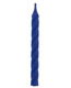Spiral Candle- Blue