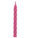 Spiral Candle- Pink