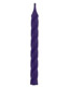 Spiral Candle- Purple