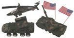 Military Vehicles Cake Kit