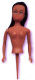 African American Doll Cake Picks