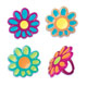 Rings- Flower Puffy Jewel