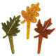 Fall Leaves Assortment- Glitter