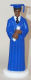 Graduation Figure-A.A. Boy w/ Royal Blue Gown