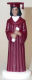 Graduation Figure-A.A. Girl w/ Burgundy Gown