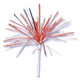 Orange & Silver Tinsel Picks