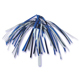 Royal Blue & Silver Tinsel Picks